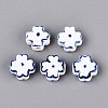 Handmade Porcelain Beads PORC-N012-15B-1