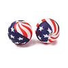 Food Grade Eco-Friendly Printed Silicone Beads SIL-A013-01A-02-2