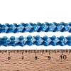 Transparent Glass Beads Strands GLAA-Q118-01A-B01-4