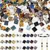 180Pcs 10 Styles Electroplate Glass Seed Beads SEED-PA0001-32-1