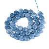 Dyed Natural White Jade Beads Strands G-T143-16E-2
