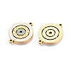 304 Stainless Steel Enamel Connector Charms STAS-Q111-11G-2