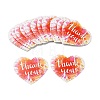Coated Paper Thank You Greeting Card DIY-C070-01D-3