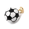 Brass Enamel Pendants KK-F940-07A-G02-2