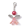 Angel Acrylic Pendant Decorations HJEW-JM01366-02-2