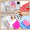 Plastic Loose Leaf Ring Round Binder Discs FIND-WH0366-314-5