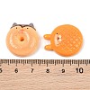 Animal Theme Opaque Resin Imitation Food Cabochons RE-CBA9CE8-03-3
