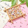 100Pcs Opaque Glass Beads GLAA-CJ0002-01-5