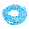 Transparent Glass Beads Strands X-GLAA-N018-4mm-03-2