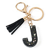 1Pc Resin Letter Keychains KEYC-TADJ0001-09J-2