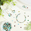 180Pcs 10 Styles Electroplate Glass Seed Beads SEED-PA0001-33-4