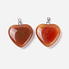 Natural Carnelian Pendants G-G956-B52-FF-2