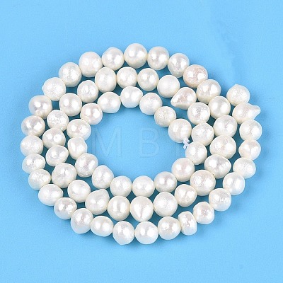Natural Keshi Pearl Beads Strands PEAR-N013-05P-1