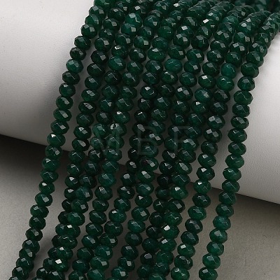 Dyed Natural White Jade Beads Strands GG-CBAF9EE-A15-3x4mm-1