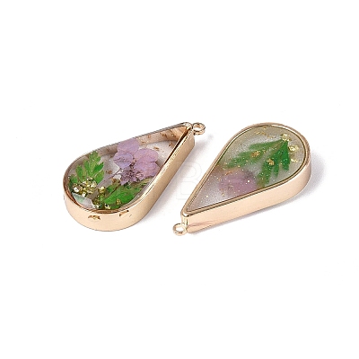 Epoxy Resin Pendants KK-Q082-01KCG-01-1