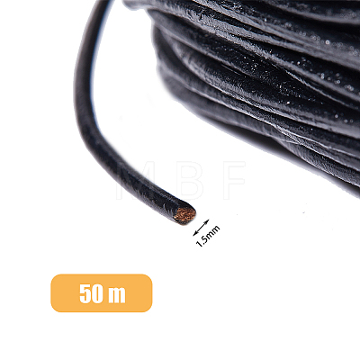 Cowhide Leather Cord WL-WH0004-07A-1