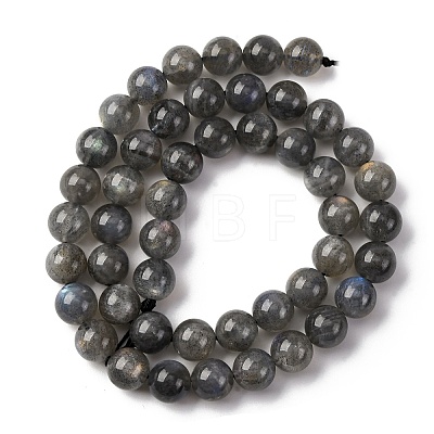 Natural Labradorite Beads Strands G-H326-01-8mm-1