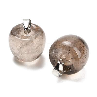 Natural Smoky Quartz Pendants GG-K002-15J-1