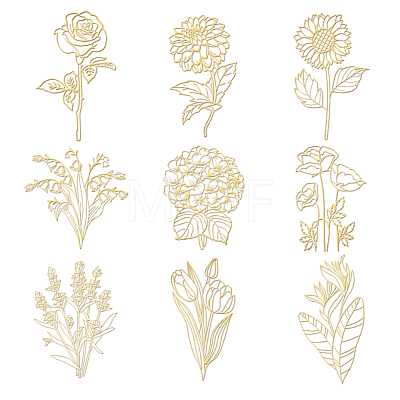 Nickel Decoration Stickers DIY-WH0450-164-1