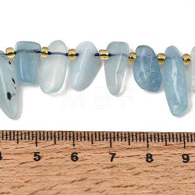 Natural Aquamarine Beads Strands GG-CBADF20-A01-1