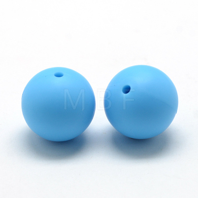 Food Grade Eco-Friendly Silicone Focal Beads SIL-R008D-07-1