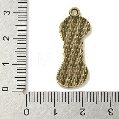 Tibetan Style Alloy Pendants TIBE-I026-5998AB-1