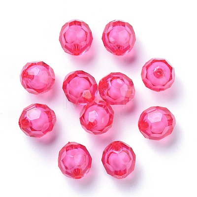 Transparent Acrylic Beads TACR-S113-20mm-18-1