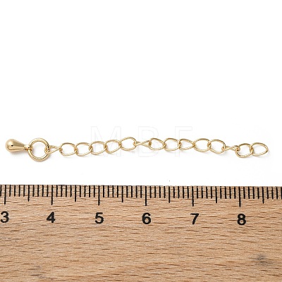 Brass Ends with Chain KK-C071-13KCG-1