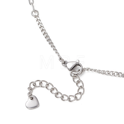 304 Stainless Steel Cable Chain Twisted Chain Necklaces for Women Men NJEW-JN05798-1
