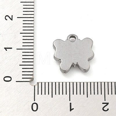 Anti-Tarnish 304 Stainless Steel Charms STAS-M084-01E-P-1