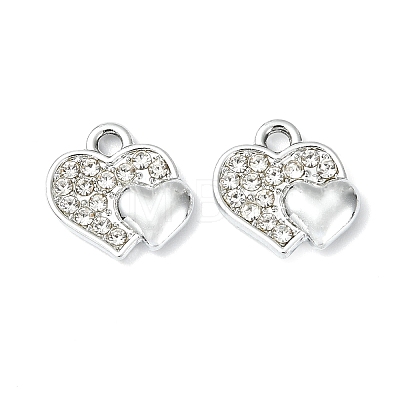 Alloy Crystal Rhinestone Pendants ALRI-T012-01A-P-1