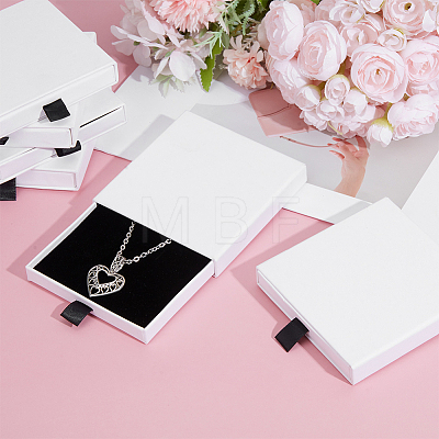 6Pcs Cardboard Jewelry Set Packing Drawer Boxes CON-ME0001-02-1