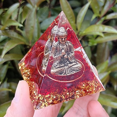 Orgonite Pyramid Resin Energy Generators PW-WG54D95-01-1