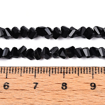 Opaque Glass Beads Strands X-GLAA-N019-4mm-01-1