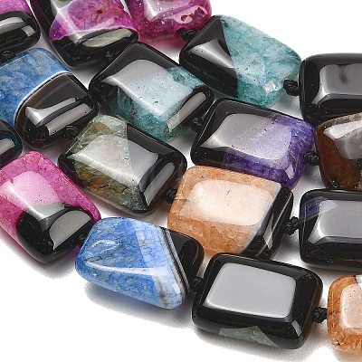 Natural Agate Beads Strands GG-L001-M01-01D-1