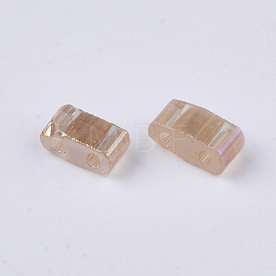 2-Hole Glass Seed Beads SEED-S023-36B-01-1