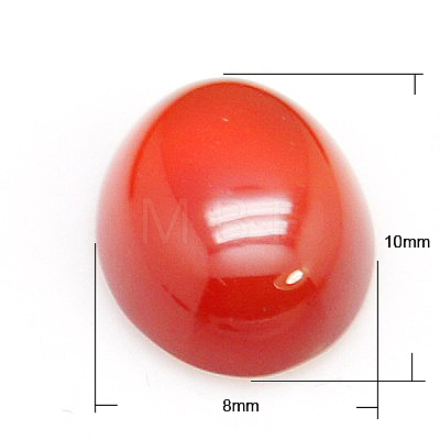 Gemstone Cabochons G-H1596-10x8x4mm-M-1