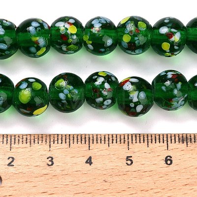 Handmade Lampwork Beads Strands LAMP-H071-01C-02-1