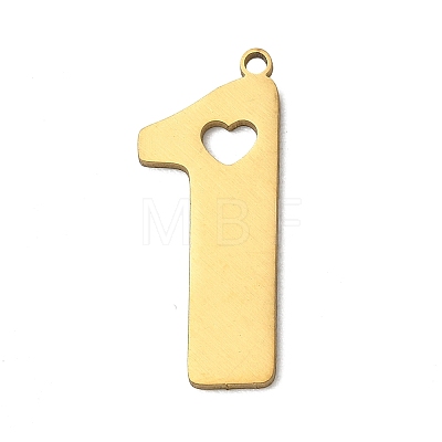 201 Stainless Steel Pendants SA-CBA0460-10G-1
