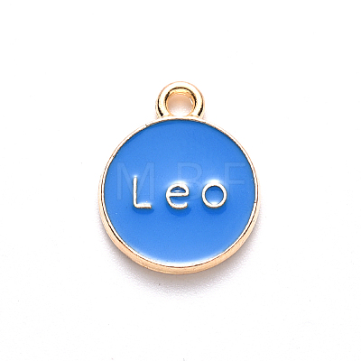 Alloy Enamel Pendants LS-ENAM-S124-01A-02G-1