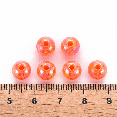 Opaque Acrylic Beads MACR-S370-D8mm-20-1