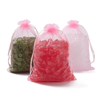 Organza Gift Bags with Drawstring LS-X-OP-R016-13x18cm-02-1