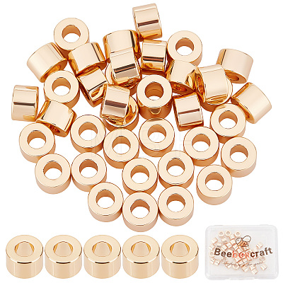 Long-Lasting Plated Brass Beads KK-BBC0002-69-1