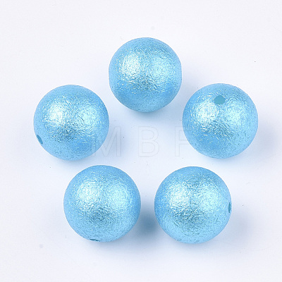 Acrylic Imitation Pearl Beads OACR-T013-01A-01-1