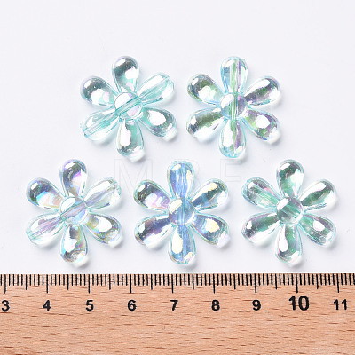 Transparent Acrylic Beads TACR-S154-35C-754-1