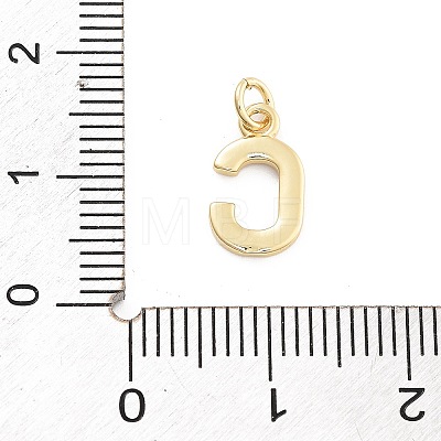 Rack Plating Brass Pendants KK-C065-05C-G-1