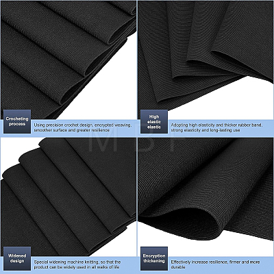 Latex Ultra Wide Flat Elastic Rubber Band EC-BC0001-32A-1