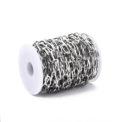 Tarnish Resistant 304 Stainless Steel Cable Chains STAS-R112-013-1