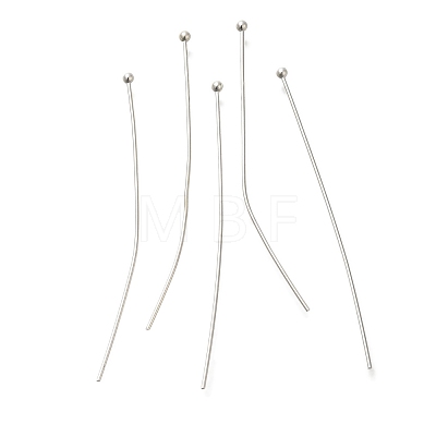 Brass Ball Head Pins X-KK-H502-03G-S-1