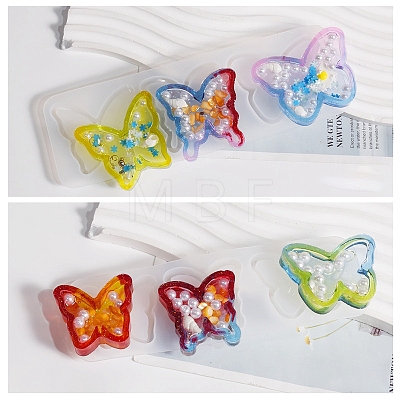 Butterfly Shape Quicksand DIY Silicone Mold PW-WG11379-02-1